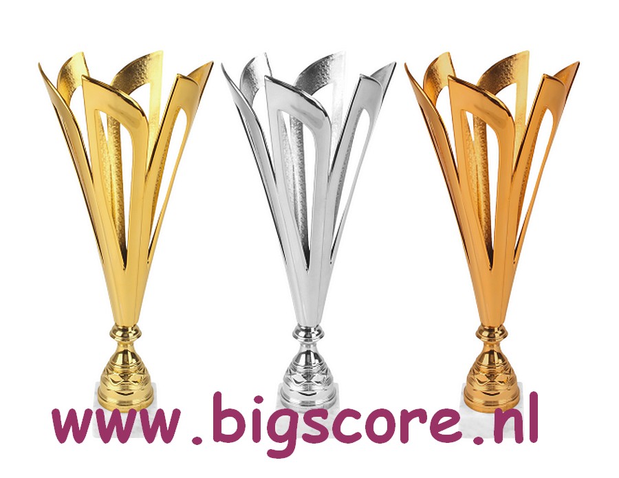 AK5980 Kunststofbeker Goud-Zilver-Brons